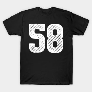 Fifty Eight 58 T-Shirt